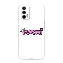 Чехол с персонажем Куроми на Realme GT – Лого Куроми