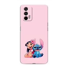 Чехол с принтом Стич на Realme GT – Лило и Стич