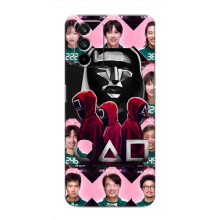 Чехол Гра в кальмара для Realme GT – Персонажи игры кальмара