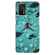 Силиконовый Чехол Nike Air Jordan на Реалми ГТ – Джордан Найк