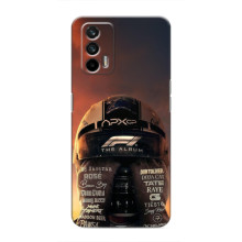Чехол с прнтом Формула 1 на Realme GT – Шолом Ф1
