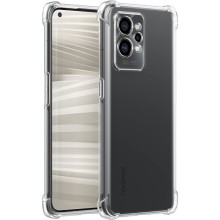 TPU чехол GETMAN Ease logo усиленные углы Full Camera для Realme GT2 – Прозрачный