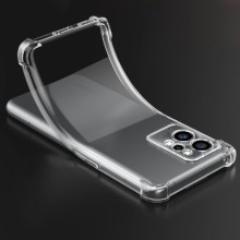 TPU чехол GETMAN Ease logo усиленные углы Full Camera для Realme GT2 – Прозрачный