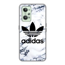 Чехлы Адидас для Realme GT2 (AlphaPrint) (Адидас на мраморе)