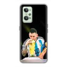 Чехлы для Realme GT2 (Leo чемпион) (AlphaPrint) (Кубок Месси)