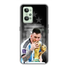 Чехлы для Realme GT2 (Leo чемпион) (AlphaPrint) (Месси Чемпион)