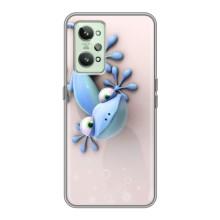 Чехлы с изображением разных животных для Realme GT2 (Геккон)