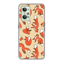 Чехлы с картинкой Лисички для Realme GT2 (VPrint) (Лисички)