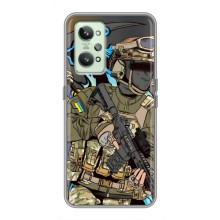 Чехлы с картинкой ЗСУ для Realme GT2 (AlphaPrint) (Воин ВСУ)