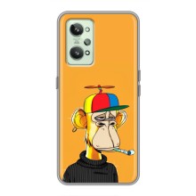 Чехлы с Обезьянами NFT для Realme GT2 (AlphaPrint) (Скучающая Обезьяна NFT)