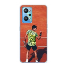 Чехлы с принтом Спортивная тематика для Realme GT2 – Алькарас Теннисист