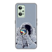 Чехол NASA для Realme GT2 (AlphaPrint) (Космонавт фото)