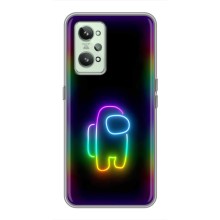 Чехол Амонг Ас для Realme GT2 (AlphaPrint) (Яркий скин)
