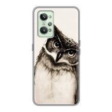 Чехол с птицами на Realme GT2 (VPrint) (Сова)