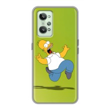 Чехол с Симпсонами для Realme GT2 (VPrint) (Гомер Симпсон)