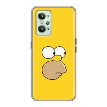 Чехол с Симпсонами для Realme GT2 (VPrint) (Гомер)