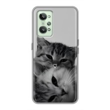 Чехол с рисунком кот на Realme GT2 (Пара котов)