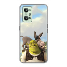 Чохол з мультфільмом Шрек на Realme GT2 – Шрек і осел