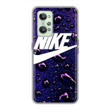 Чехол с логотипом Найк на Realme GT2 – Найк на фиолетовом