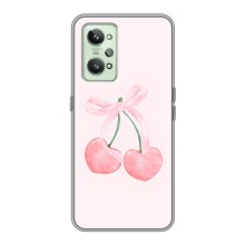 Чохол з розовим принтом для Realme GT2 (Рожеві вишні)