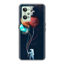 Космические Чехлы для Реалми ДжиТи 2 (VPrint) (Планеты шарики)