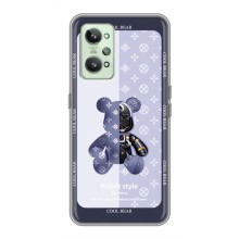 Крутые Чехлы Луи Виттон для Realme GT2 (AlphaPrint) (Медвежонок LV)