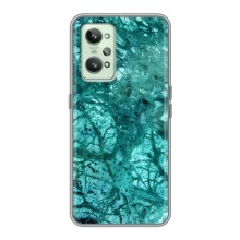 Мраморний чехол на Realme GT2 (VPrint) (Зелений мрамор)