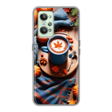 Чохол з унікальним дизайном 'Осінь з кавою' для Realme GT2 – Кава і гарбузики