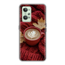 Чохол з унікальним дизайном 'Осінь з кавою' для Realme GT2 – Кава на ковдрі