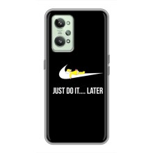 Силиконовый Чехол на Realme GT2 с картинкой Nike (Later)