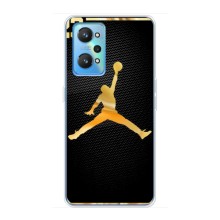 Силиконовый Чехол Nike Air Jordan на Реалми ГТ2 (Джордан 23)