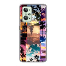 Силиконовый чехол с КАРТИНКАМИ лето для Realme GT2 (AlphaPrint) (Летний отпуск)