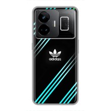 Чохли Адидас для Realme GT3 (AlphaPrint) (Адідас з полосами)