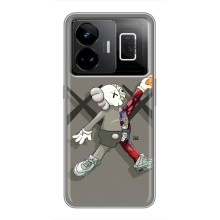 Чохли для Realme GT3 - Bearbrick Louis Vuitton (PREMIUMPrint) (Беарбрік Джордан)