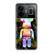 Чехлы для Realme GT3 - Bearbrick Louis Vuitton (PREMIUMPrint) (Яркий Bearbrick)