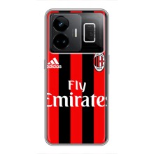 Чохли для Realme GT3 (VPrint) - Футбольні клуби (Milan)