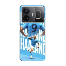 Чехлы с принтом для Realme GT3 Футболист – Erling Haaland