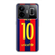 Чохли Мессі для Realme GT3 (AlphaPrint) (Messi Barca 10)