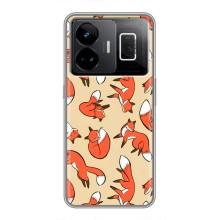 Чохли з картинкою Лисичка для Realme GT3 (VPrint) (Лисички)