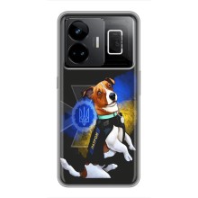 Чохли з картинкою собаки Патрон для Realme GT3 (AlphaPrint) (Патрон собачка)