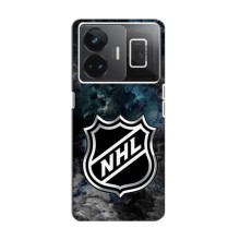 Чехлы с принтом Спортивная тематика для Realme GT3 – NHL хоккей