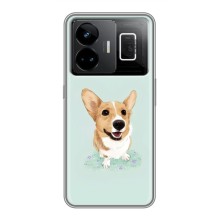 Чохли з собаками для Realme GT3 (VPrint) (Коргі)