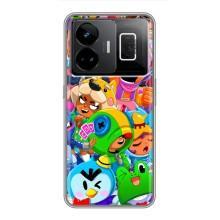 Чехол для Realme GT3 Бравл Старс (VPrint)