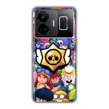 Чехол для Realme GT3 Бравл Старс (VPrint)