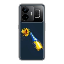 Чехол для Патриота Украины Realme GT3 - (AlphaPrint) (Коктейль молотова)