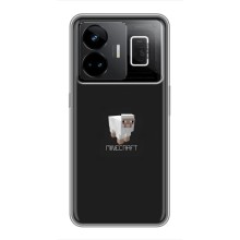 Чохол Майнкрафт на Realme GT3 (AlphaPrint) Minecraft (Овечка Майнкрафт)
