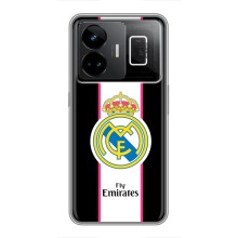 Чехол для Realme GT3 с принтом (Лого Real Madrid)