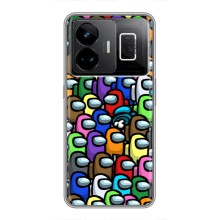 Чохли Амонг Ас для Realme GT3 (AlphaPrint) (Убитий)