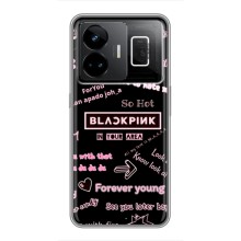 Чехол с музыкальной группой для Realme GT3 (BLACKPINK)