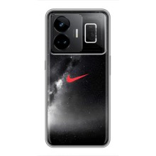 Чохол для Realme GT3 - з принтом Найк (AlphaPrint) (Найк червоний)